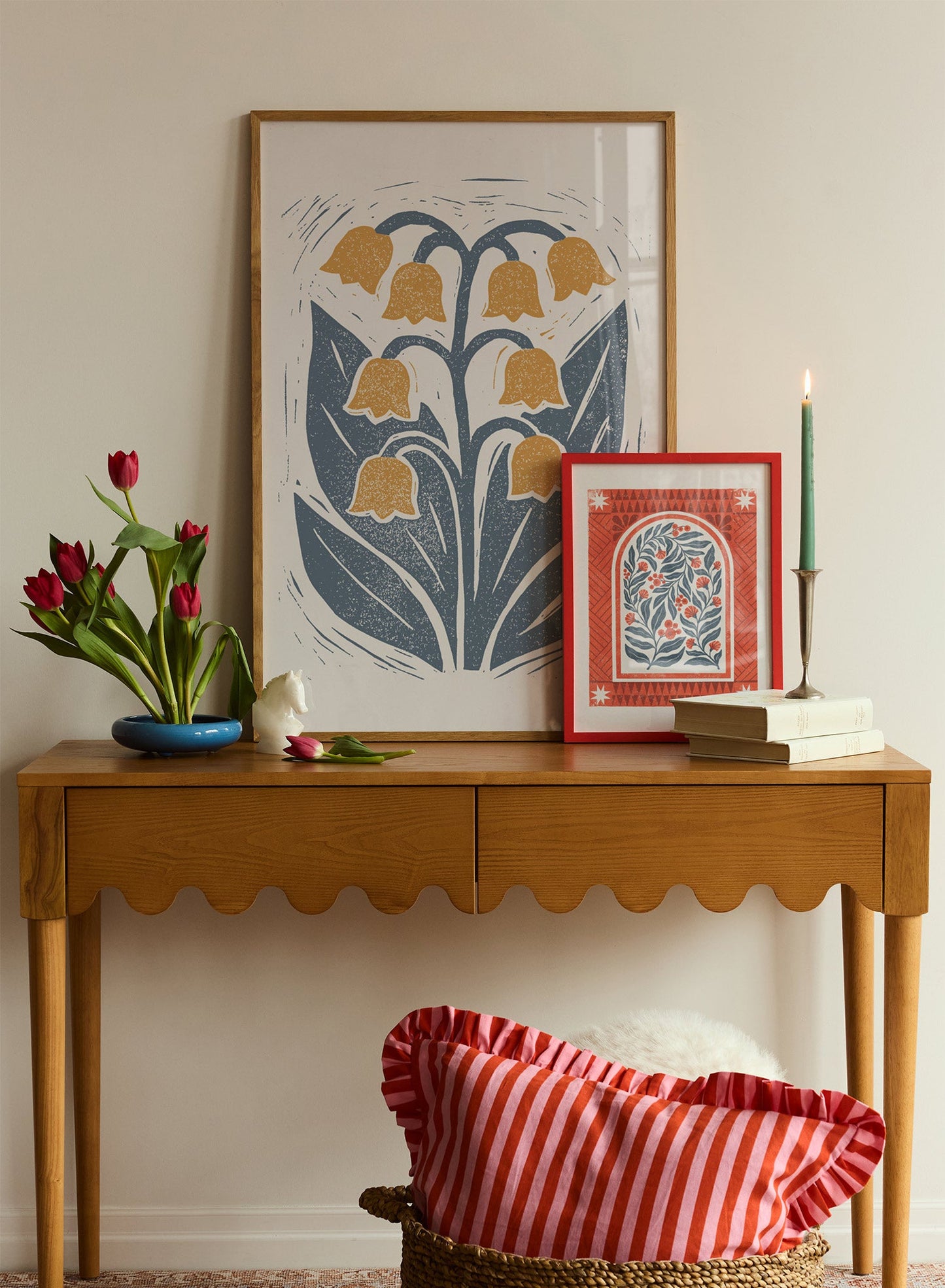 Morning Dew Blooms, Poster